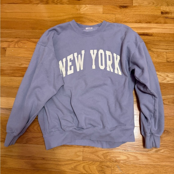 Brandy Melville Tops - new york oversized hoodie size M